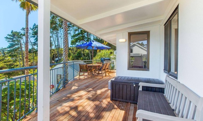 Waiheke Island Apartment | Villa Topaz at Palm Beach - Gorgeous 1 Bedroom Holiday Villa - Palm Beach