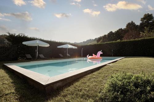 Castelnuovo Calcea Villa | Villa Valleggia with pool