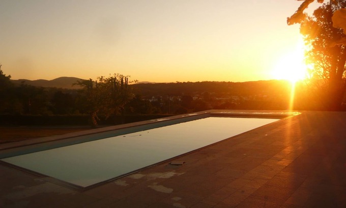 Ascain Villa | Villa, very large pool, village on foot, village and Rhune views, sleeps 18.