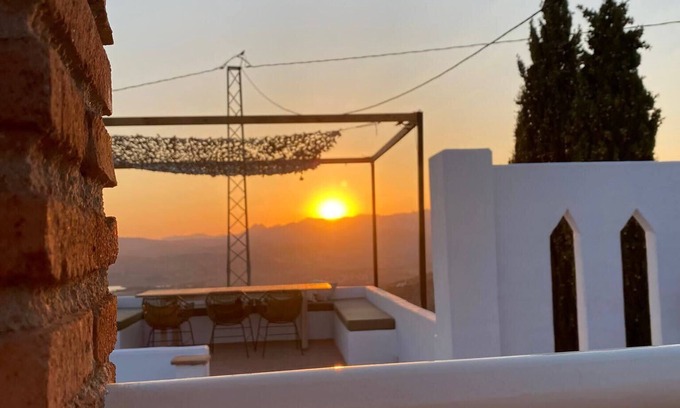 Canillas de Aceituno House | Villa with lots of privacy, sitting areas and great views all around with large pool.