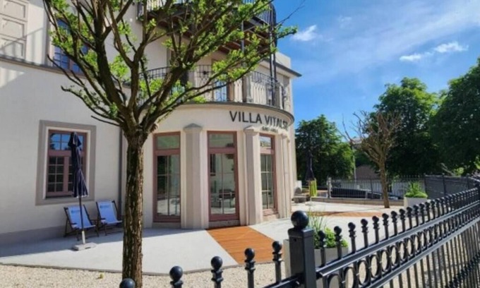 Bad Hall Villa | Villa with balcony in the city center, elevator, luxury apartment on the Beletage