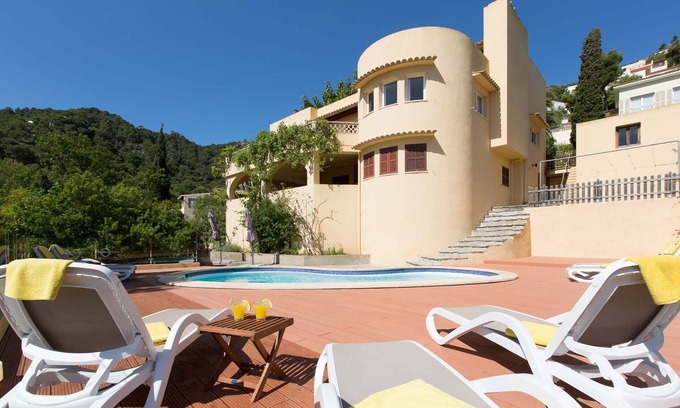 Canyamel Villa | VILLA WITH FANTASTIC VIEW OF THE SEA BAY AND PRIVATE POOL IN CANYAMEL