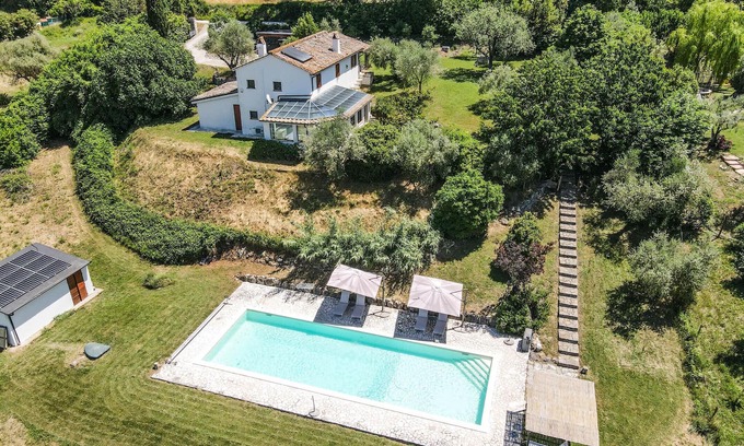 Amelia Villa | Villa with fenced garden, private pool, air conditioning near Orvieto and Rome.
