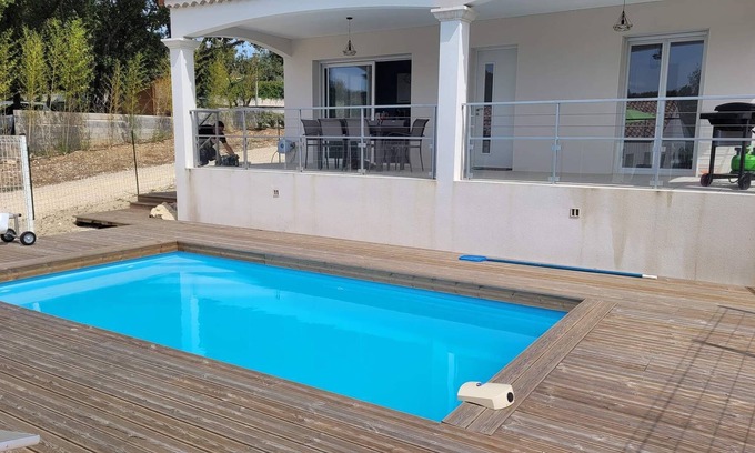 Orgnac-l'Aven Villa | Villa with its private and heated swimming pool