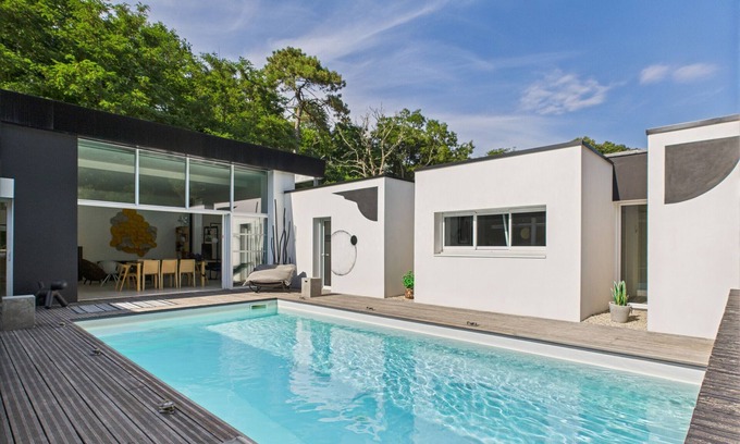 Longeville-sur-Mer Villa | Villa with pool - 500m from Rampillon beach