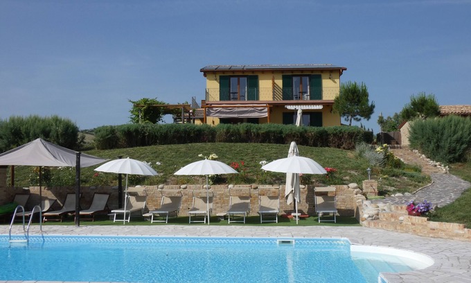 Bellante Villa | Villa with pool, amazing views, beautiful peaceful location, beaches 20 mins