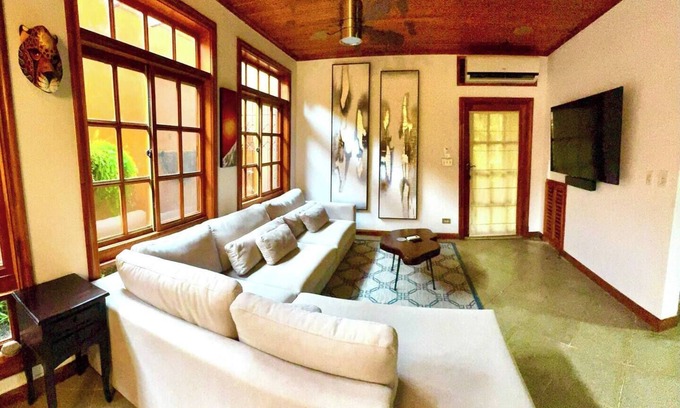 Playa Langosta House | ♕Villa with Private Pool Across the street from the Beach♕