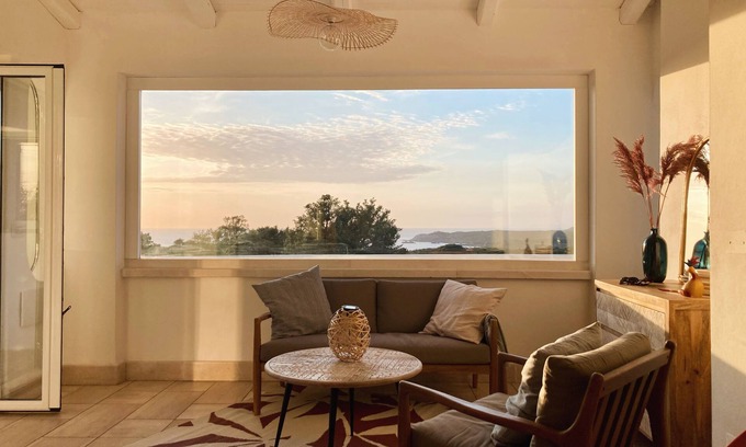 Rena Majore House | Villa with sea view and beach within walking distance
