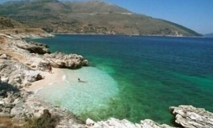 Agia Efimia Villa | Villa with Valley and Sea Views. Large Heated Pool, Outside Kitchen/BBQ