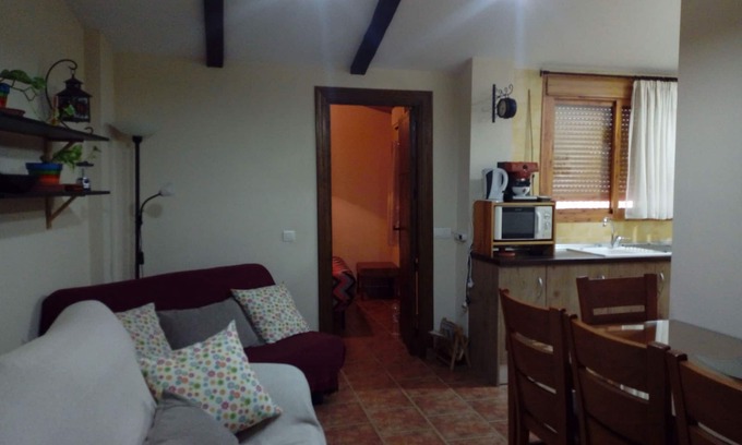 Ardales House | Villaverde Penthouse with fireplace