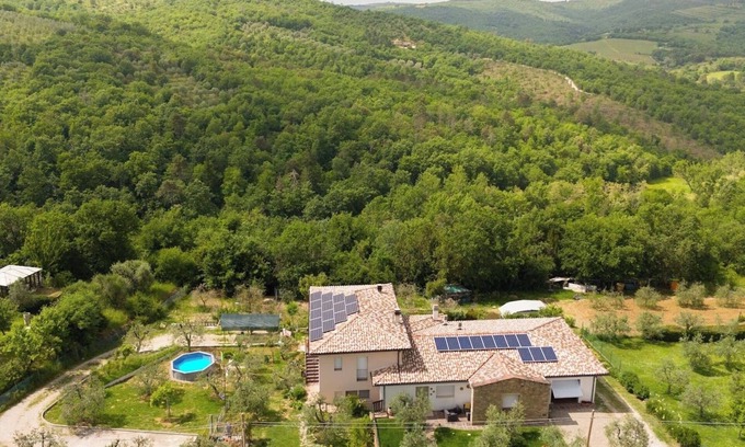 Monte San Savino Villa | Villino Aurora In Monte San Savino, Tuscany