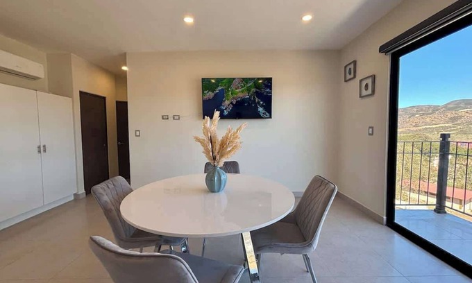 El Sauzal Apartment | Vinedos del Mar 2BR 2BA with pool