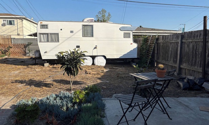 Harbor House | Vintage Camper in LBC Garden