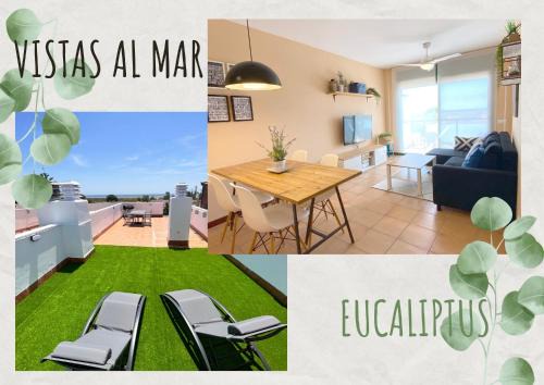 L'Eucaliptus Apartment | Vistas al mar playa Eucaliptus, con solarium privado