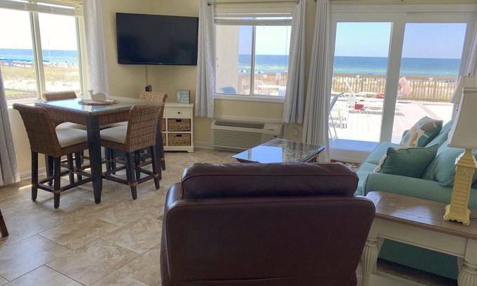 Ono Island Condo | Vitamin S~E~A, Ground Floor amazing, beachfront views!