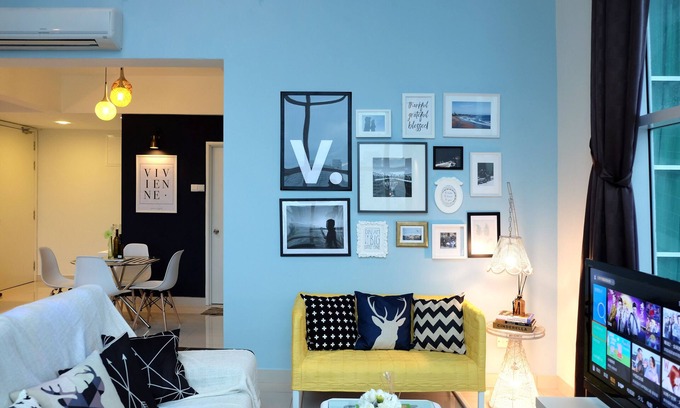 George Town Condo | Vivienne | Penang Urban Seafront Holiday Home 海景套房