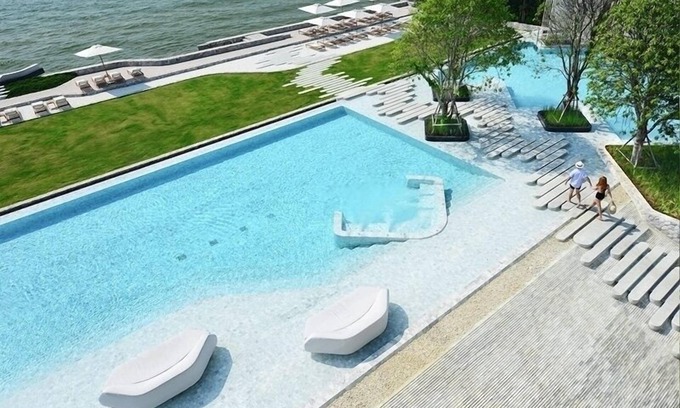 Pattaya Bay Apartment | Vr-One at Veranda Pattaya Beach by Away