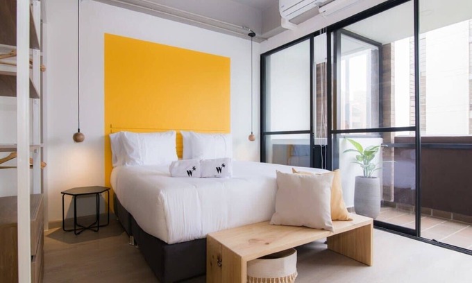 Laureles Apartment | w* | Fabulous and Comfortable Loft with AC in Laureles
