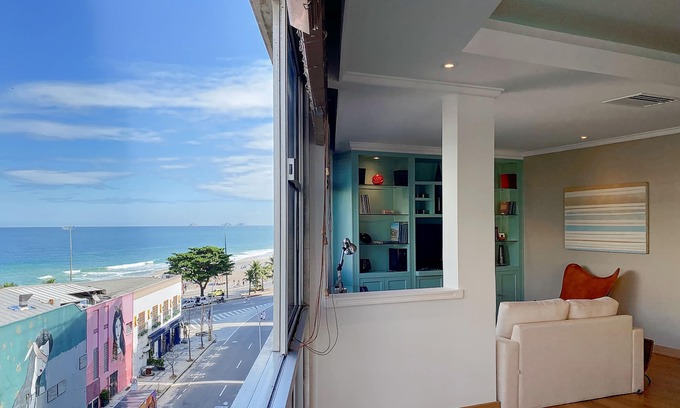 Ipanema Apartment | W04.407T - Apartment with sea view for rent in Ipanema