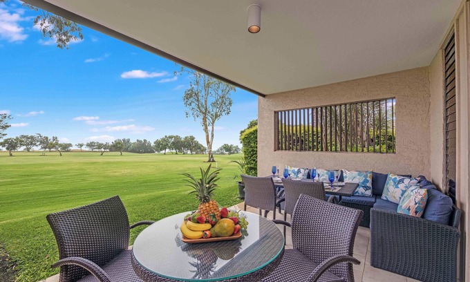 Waikoloa Condo | Waikoloa Villas A107: Tropical Oasis - On Golf Course near Waikoloa Beach Resort
