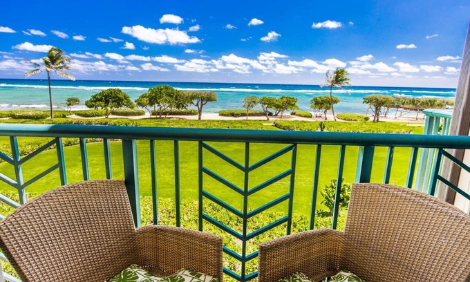 Wailua Condo | Waipouli Beach Resort Gorgeous Luxury Oceanfront!