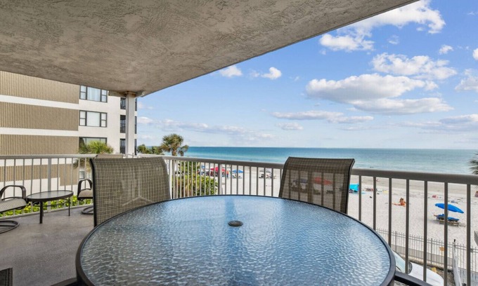 Redington Beach Condo | Wake Up to Gulf Views|2BR 2BA at Seaview 201|SUMMER OPENINGS AVAILABLE