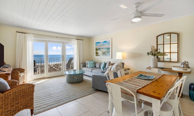 Fernandina Beach Condo | Wake up to Waves: Your Sunrise, Oceanfront Retreat