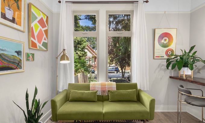 Mississippi District Condo | Walk Everywhere from a Bright, Historic Home with Patio
