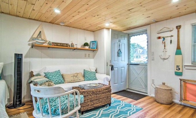 Dennis Port Apartment | Walk to Beach Bright and Cozy Cape Cod Studio!