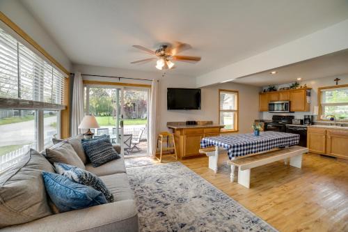 Edinboro House | Walk to Beach, Lake Edinboro Views Camp Dickson