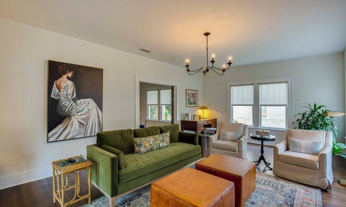 Tyler House | Walk to Bergfeld Park: 1928 Azalea District Home