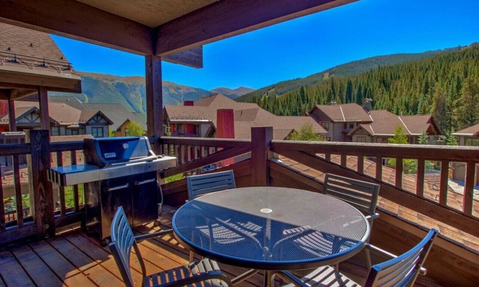 Copper Mountain Village Apartment | Walk to chair lift! West Village, walk to Center Copper, private garage