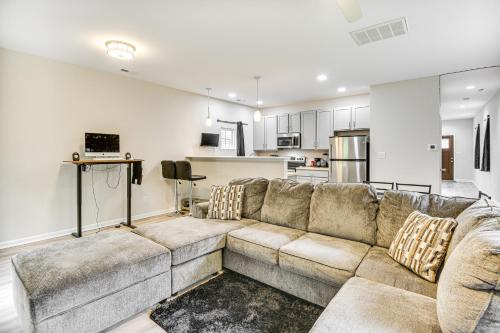 Hampton House | Walk to Dining Sleek Hampton Home with Deck!