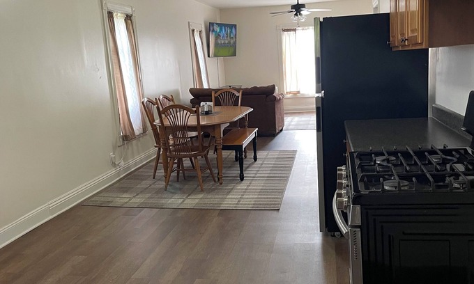 Pulaski Apartment | Walk to fish with views of The Salmon River!