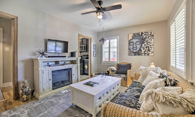 Old Southwest House | Walk to Midtown: Reno Retreat w/Furnished Deck!