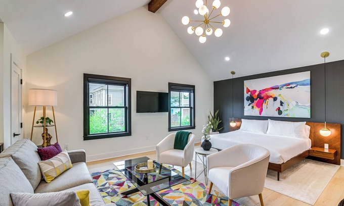 Galveston Apartment | Walk to Shops & Restaurants: Chic Galveston Studio