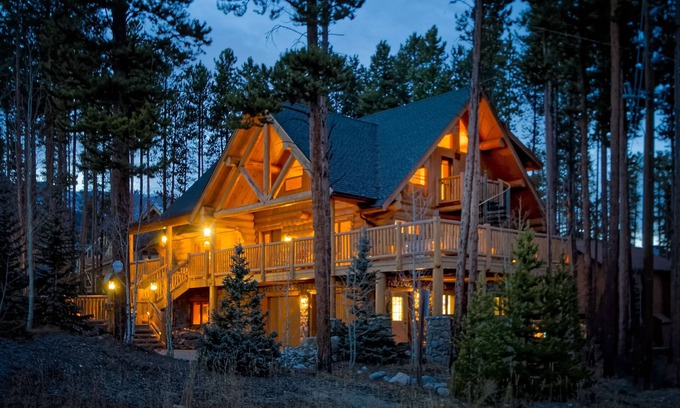 Boulder Ridge House | Walk to Slopes, Close to Main St., Luxury Log Home, See Discounted Rates!