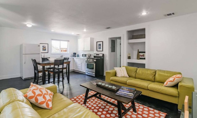 Travis Heights House | Walk to South Congress and close to downtown. Open floor plan with spacious patio and BBQ.