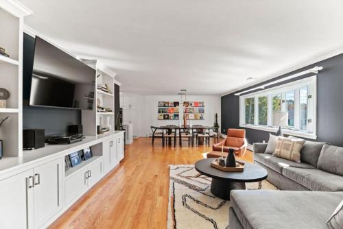 West Yarmouth House | Walk to the Beach - Modern Home with FirePit and Bikes