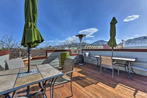 Logan Apartment | Walkable Downtown Logan Apartment with Rooftop Deck