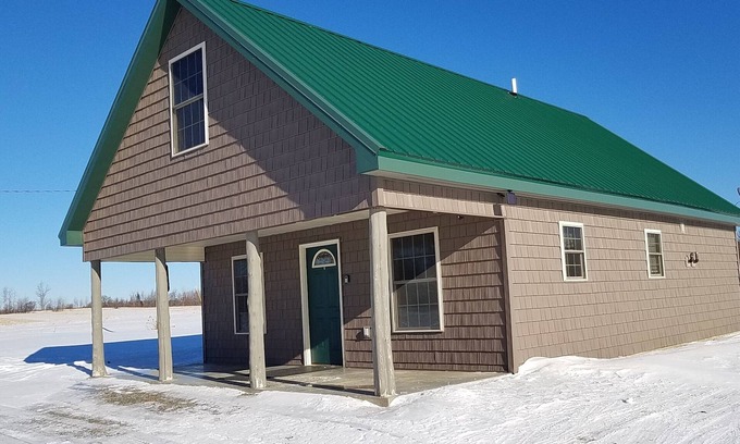 Aroostook Cabin | Want to see the eclipse. This cabin is just the place for you.