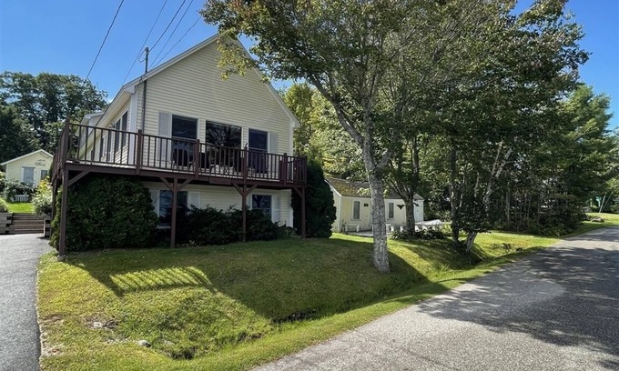 Standish House | Ward's Cove with Dock and Mooring
