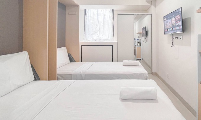 Makassar Apartment | Warm Studio (No Kitchen) Apartment At Bandaraya - Tallasa City Makassar