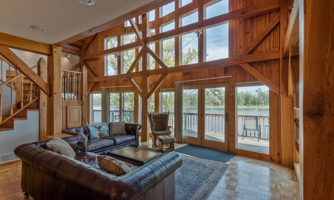 Marquette Cabin | Water Street Lodge! Waterfront 4 Bedroom, 4 Bath, Sleeps 12!