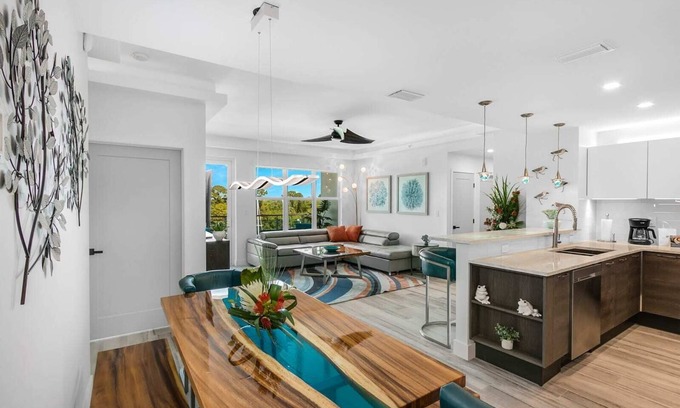 Merritt Island Condo | Waterfront Captain's Stateroom