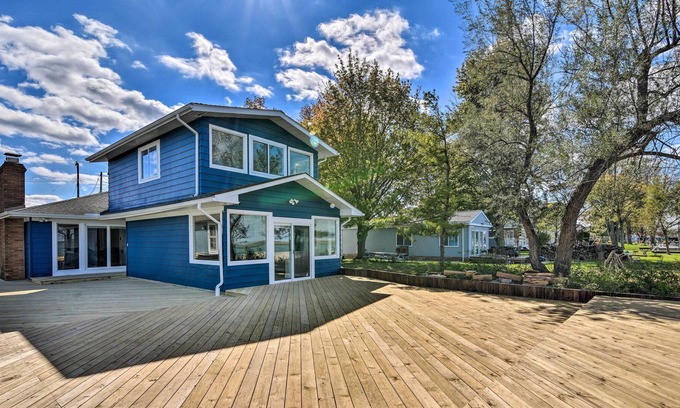 Anchorville House | Waterfront Clay Township Home on Anchor Bay!