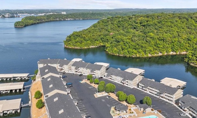 Osage Beach Condo | Waterfront Condo Lake of the Ozarks Surrounded by State Park Boat Slip available