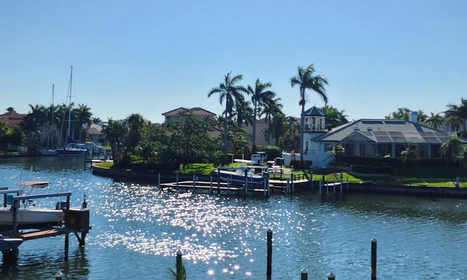 Tierra Verde Condo | Waterfront condo newly remodeled and furnished. Community pool and tennis court.