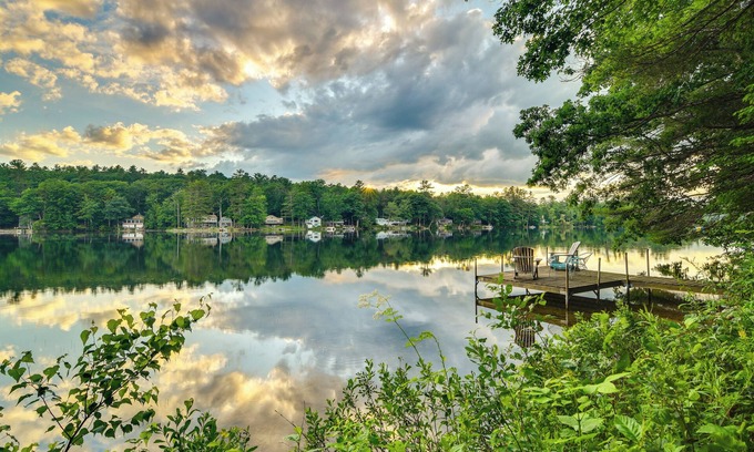 Casco Cabin | Waterfront Escape w/Kayak, Paddle Boards, & Sauna