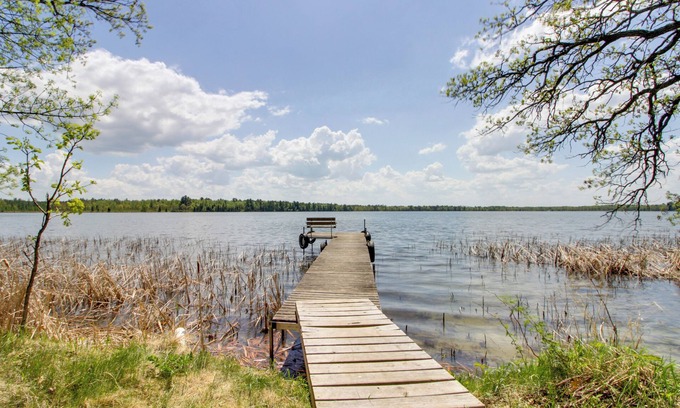 Wilkinson House | Waterfront Family Home w/Yard on Portage Lake